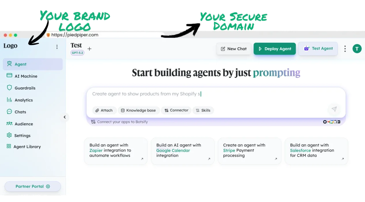 Soapplai agent builder